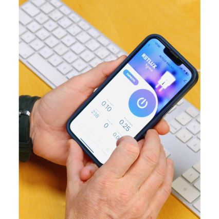 Inteligentná vonkajšia zásuvka 3680W/230V/Typ F SCHUKO/16A Wi-Fi IP44