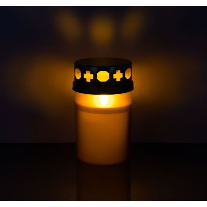 LED Cintorínska sviečka LED/2xAA IP44