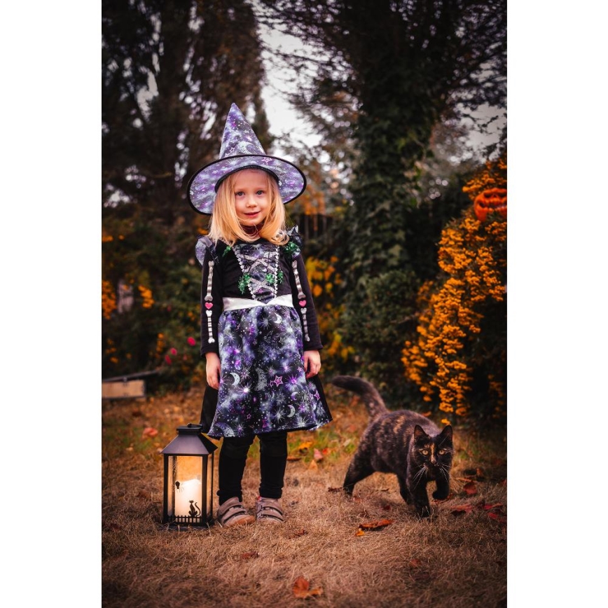 LED Dekorácia HALLOWEEN LED/3xAAA/teplá biela lucerna