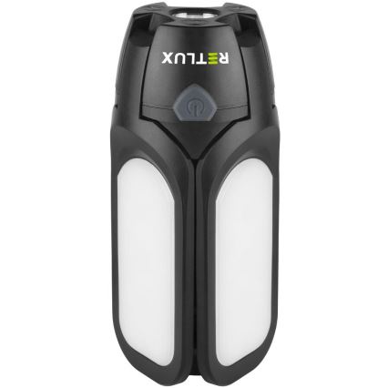 Nabíjateľná LED kempingová svietilka so solárnym panelom LED/3W/1600 mAh IPX4