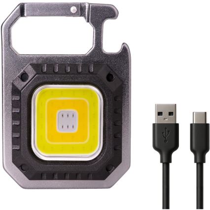 Retlux - LED Prenosná nabíjacia baterka LED/5V 400 mAh IP44