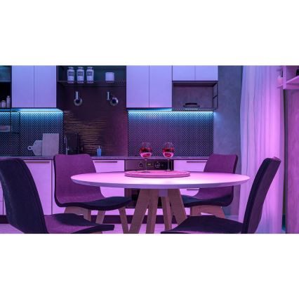 LED RGBW Inteligentný stmievateľný pásik 5m LED/230V 2700-6500K Wi-Fi Tuya + diaľkové ovládanie