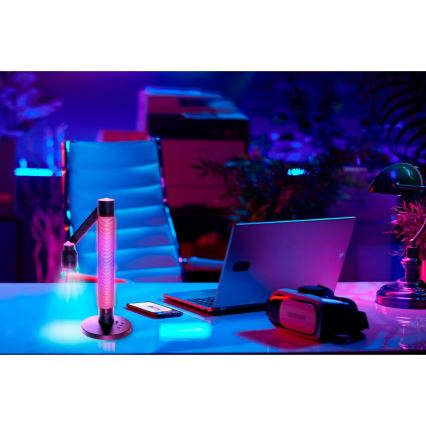 LED RGBW Stmievateľná stolná lampa LED/10W/5V 2700-6000K Wi-Fi Tuya + diaľkové ovládanie