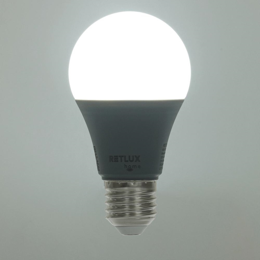 LED RGBW Stmievateľná žiarovka A60 E27/9W/230V 2700-6500K Wi-Fi Tuya
