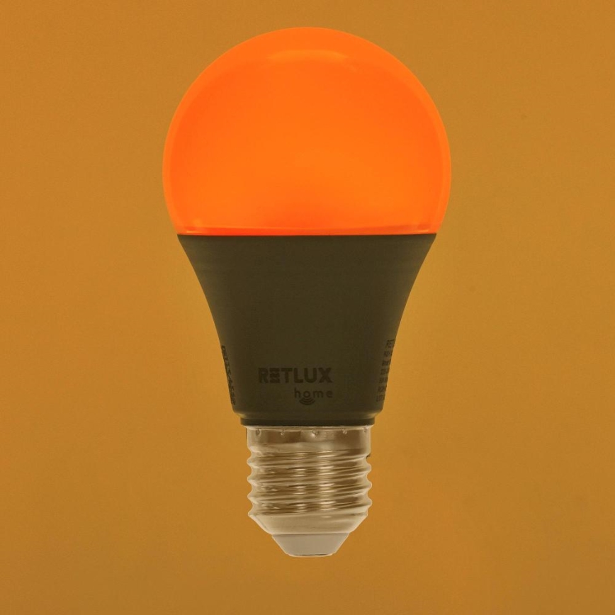 LED RGBW Stmievateľná žiarovka A60 E27/9W/230V 2700-6500K Wi-Fi Tuya
