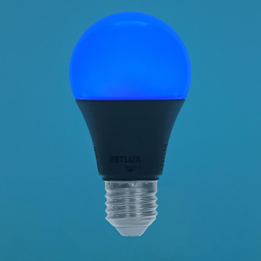 LED RGBW Stmievateľná žiarovka A60 E27/9W/230V 2700-6500K Wi-Fi Tuya