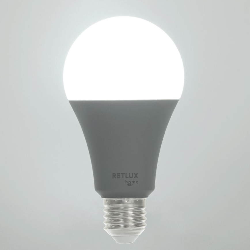 LED RGBW Stmievateľná žiarovka A70 E27/14W/230V 2700-6500K Wi-Fi Tuya