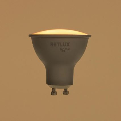 LED RGBW Stmievateľná žiarovka MR16 GU10/4,5W/230V 2700-6500K Wi-Fi Tuya