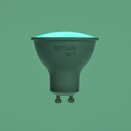 LED RGBW Stmievateľná žiarovka MR16 GU10/4,5W/230V 2700-6500K Wi-Fi Tuya