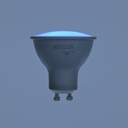 LED RGBW Stmievateľná žiarovka MR16 GU10/4,5W/230V 2700-6500K Wi-Fi Tuya