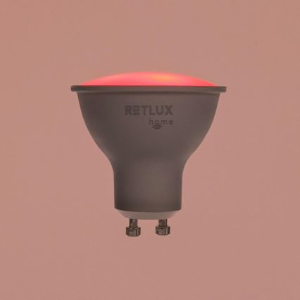 LED RGBW Stmievateľná žiarovka MR16 GU10/4,5W/230V 2700-6500K Wi-Fi Tuya