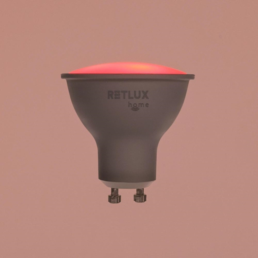 LED RGBW Stmievateľná žiarovka MR16 GU10/4,5W/230V 2700-6500K Wi-Fi Tuya