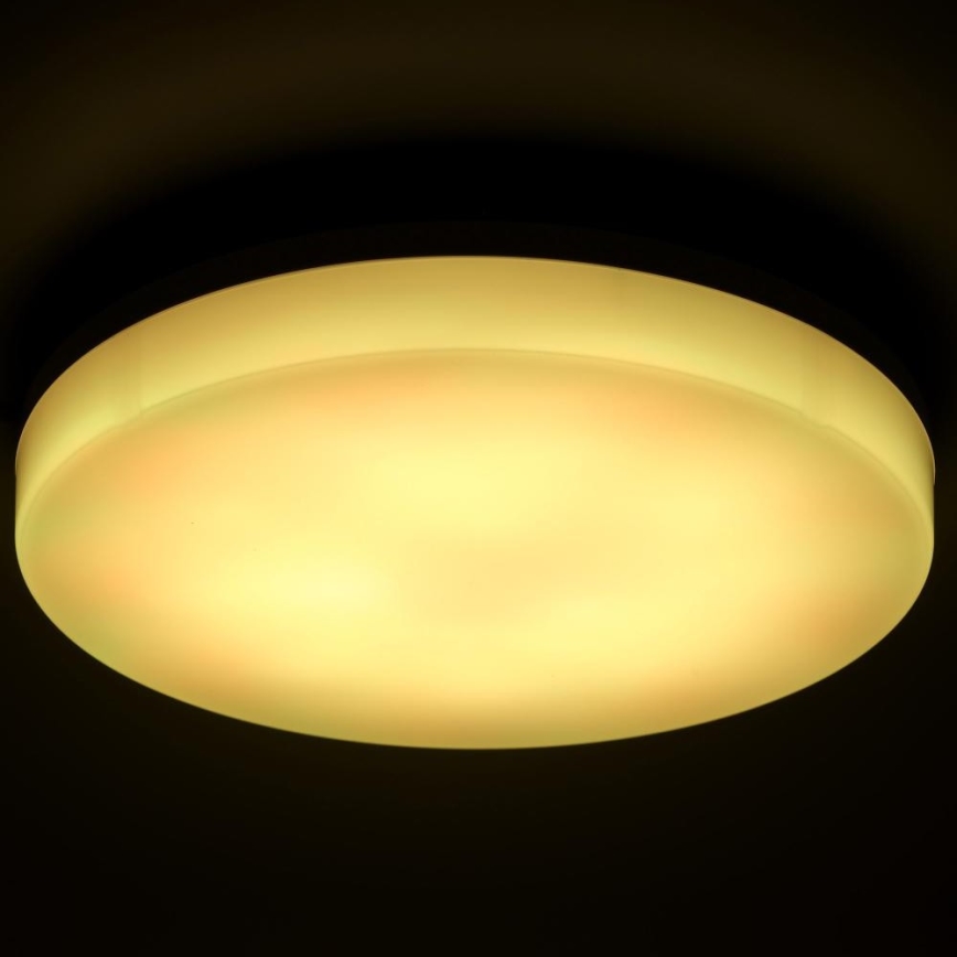 LED RGBW Stmievateľné kúpeľňové stropné svietidlo LED/20W/230V Wi-Fi IP44 biela