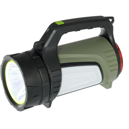 Retlux - LED Stm. vonkajšia nabíjacia baterka s powerbankou LED/21W/4400 mAh IP44