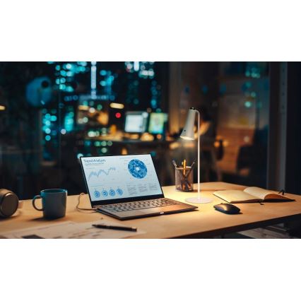 Retlux - LED stmievateľná nabíjacia lampa 3 v 1 LED/3 W/5 V/1200 mAh biela