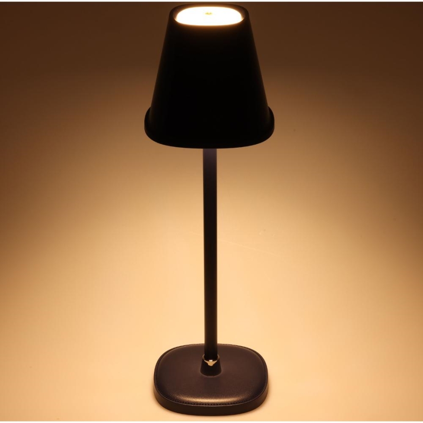 LED Stmievateľná nabíjacia stolná lampa LED/3W/1800 mAh tmavomodrá