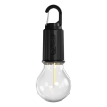 Retlux - LED Stmievateľná nabíjateľná baterka LED/0,3W/USB 400 mAh IP44 čierna