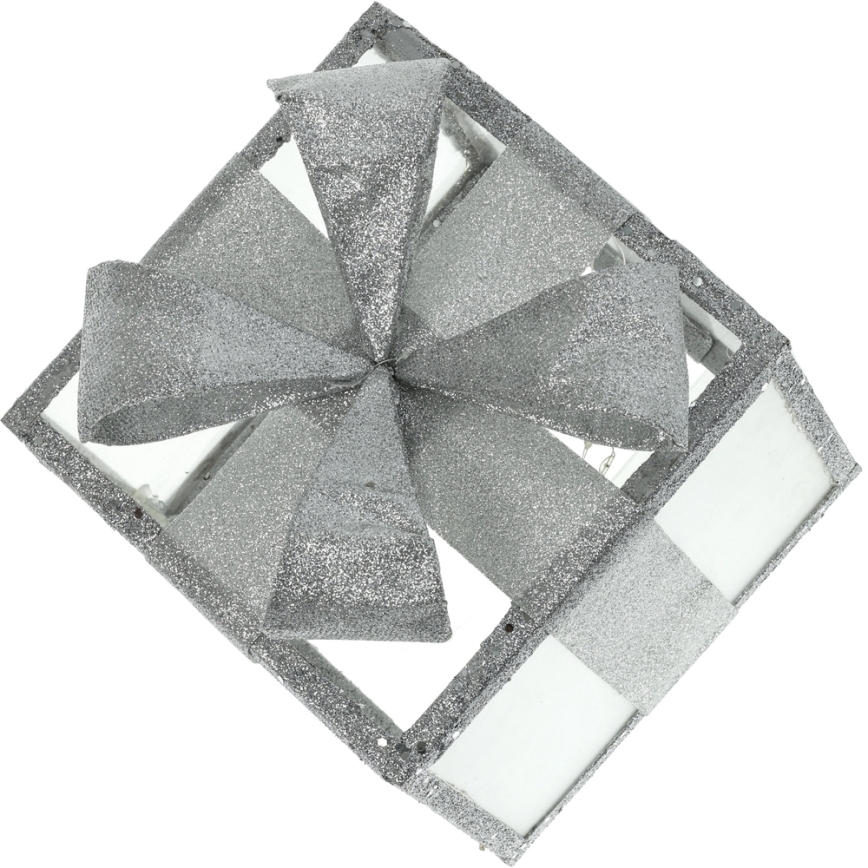 LED Vianočná dekorácia LED/2xAA 20 cm darček