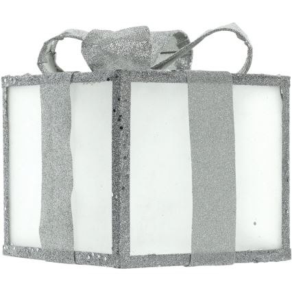 LED Vianočná dekorácia LED/2xAA 20 cm darček