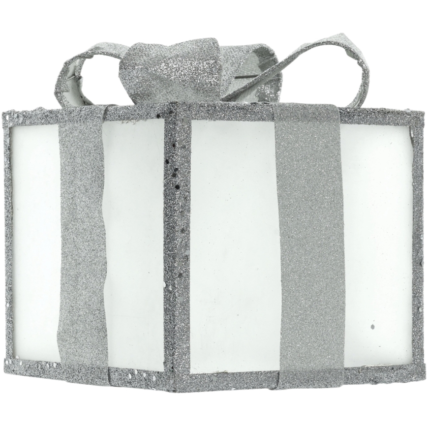 LED Vianočná dekorácia LED/2xAA 20 cm darček