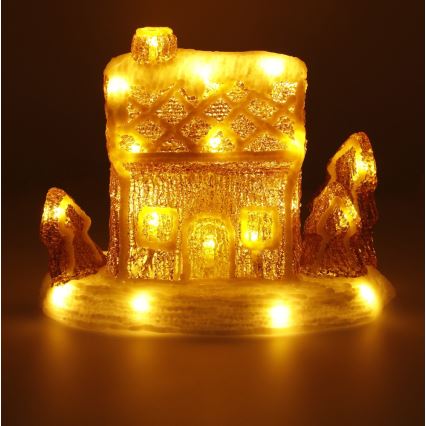 LED Vianočná dekorácia LED/3xAA teplá biela