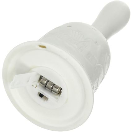 LED Vianočná dekorácia LED/3xLR44/teplá biela zvon