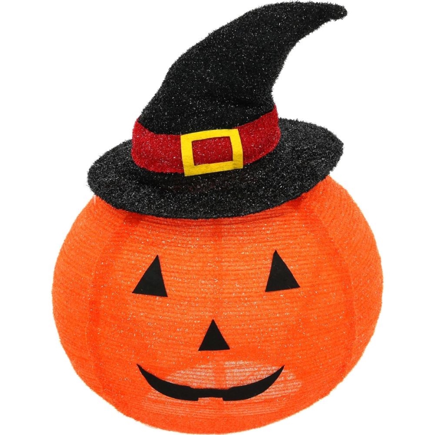 LED Vonkajší dekorácia HALLOWEEN LED/3xAA/teplá biela IP44 tekvica