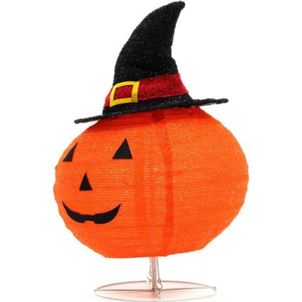 LED Vonkajší dekorácia HALLOWEEN LED/3xAA/teplá biela IP44 tekvica