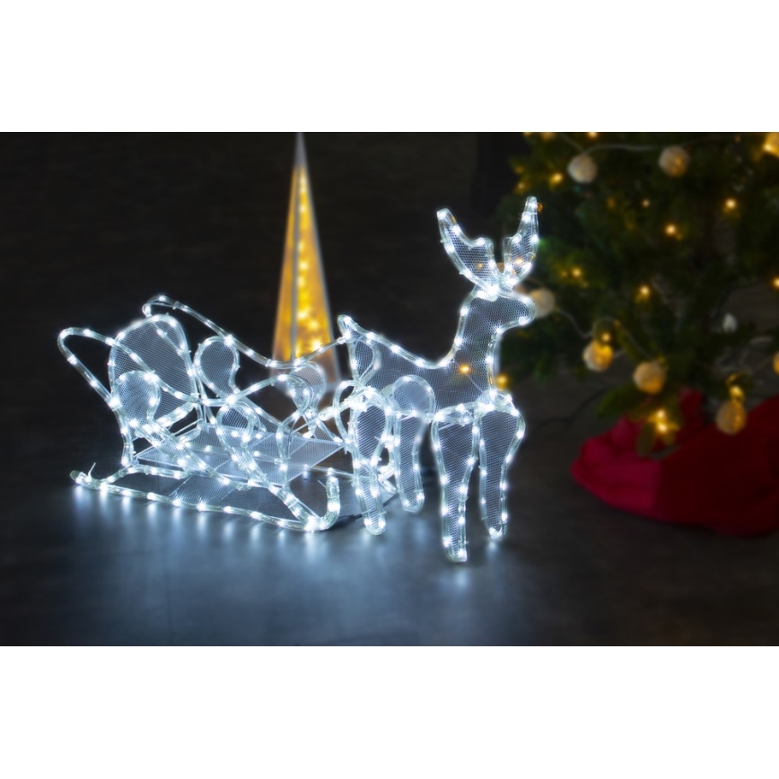 LED Vonkajšia vianočná dekorácia LED/12W/230V IP44 sob