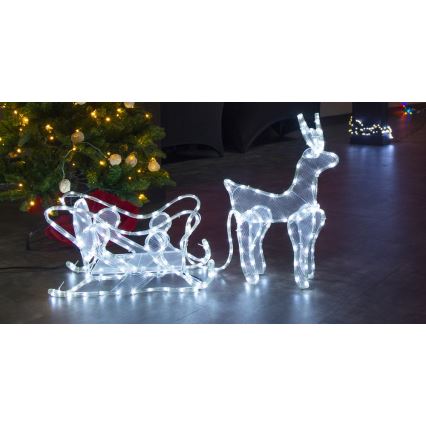 LED Vonkajšia vianočná dekorácia LED/12W/230V IP44 sob