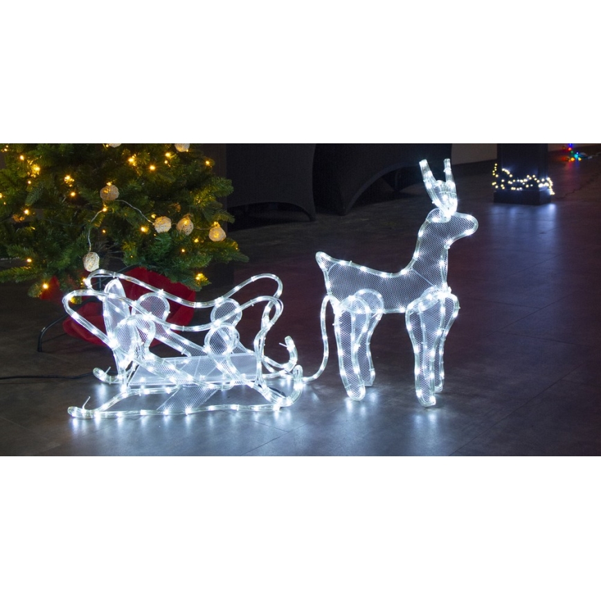 LED Vonkajšia vianočná dekorácia LED/12W/230V IP44 sob
