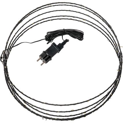LED vonkajšia vianočná dekorácia LED/2,1W/230V priemer 40 cm IP44 teplá biela