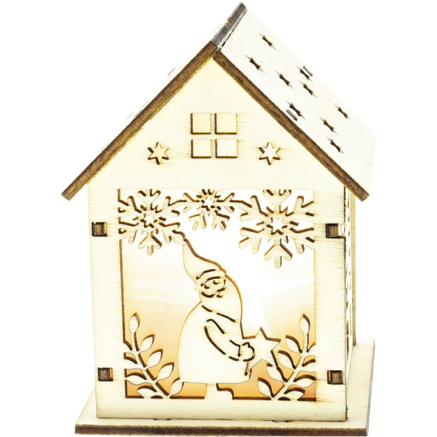 LED vianočná dekorácia LED/2xLR44 teplá biela