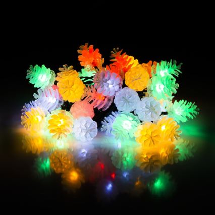 LED Vianočný vonkajší reťaz 80xLED/25m IP44 viacfarebný