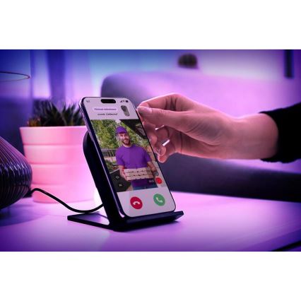 Videozvonček so senzorom pohybu 5MPx 1440p 5200 mAh Wi-Fi IP65 antracit
