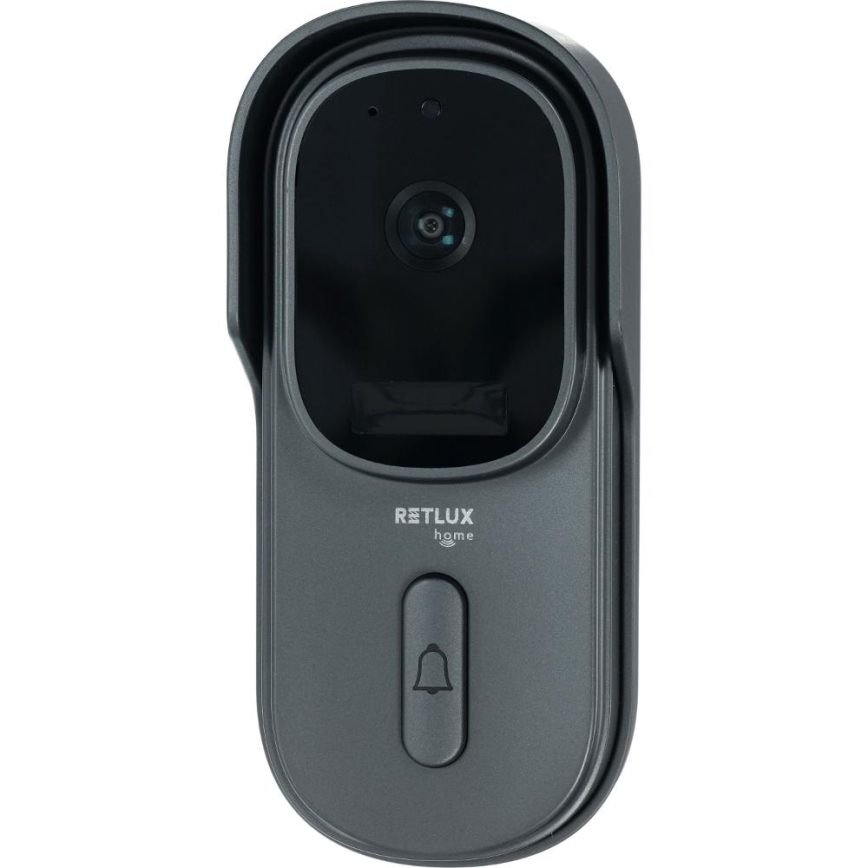 Videozvonček so senzorom pohybu 5MPx 1440p 5200 mAh Wi-Fi IP65 antracit