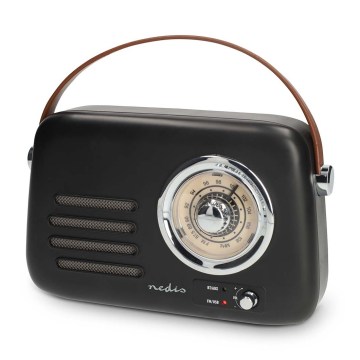 Retro FM rádio 3 W / 5 V 1500 mAh