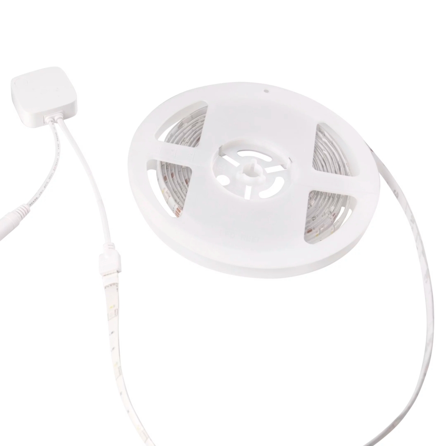 RGB LED Stmievateľný pásik Wi-fi + hudobná funkcia LED/16W/230V 5 m Tuya