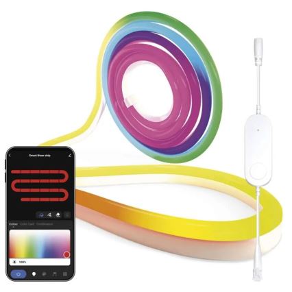 RGBIC LED Stmievateľný pásik GoSmart LED/24W/230V 3 m Wi-Fi Tuya