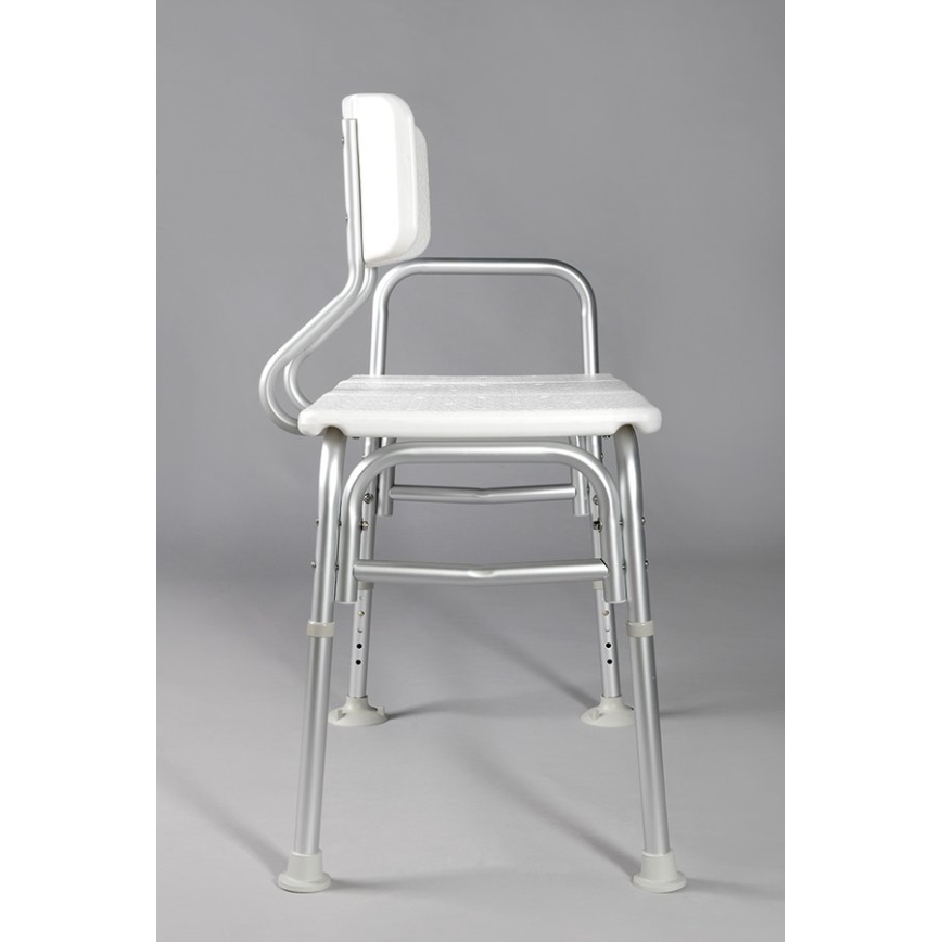 Ridder - Sedátko do vane s madlom 70x63 cm biela