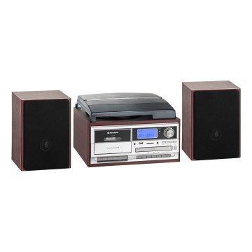 Roadstar HIF-8892 EBT - Hi-Fi systém s gramofónom, CD a kazetou 64W/230V + diaľkové ovládanie
