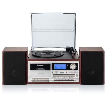 Roadstar HIF-8892 EBT - Hi-Fi systém s gramofónom, CD a kazetou 64W/230V + diaľkové ovládanie