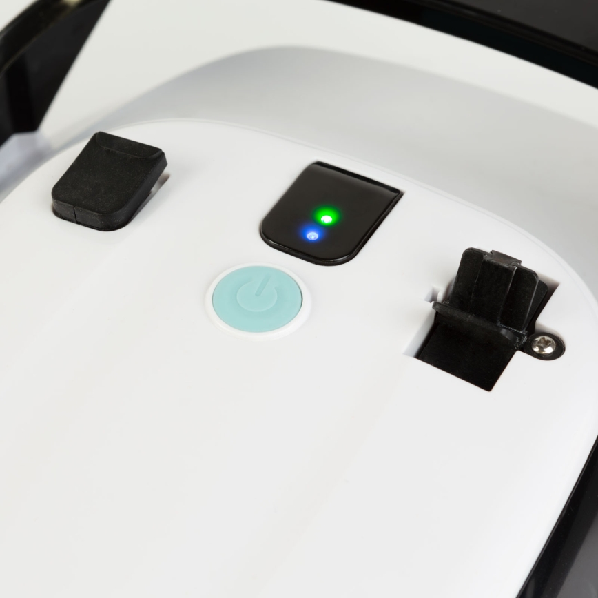 Robotický čistič bazénov pre vodorovné povrchy, 40 W / 12,6 V, 6000 mAh, IPX8, biely