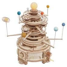 RoboTime - 3D drevenené mechanické puzzle Planetárium