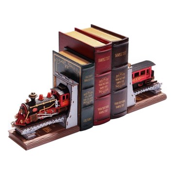 RoboTime - 3D skladačka Zarážka na knihy Historický parný vlak