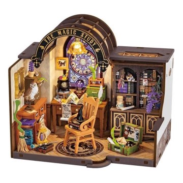 RoboTime - Miniatúra domčeka Čarodejova pracovňa 2xAAA