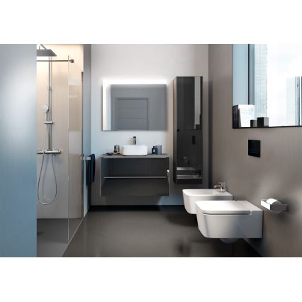 Roca A346537000 - Závesné WC INSPIRA keramika/biela