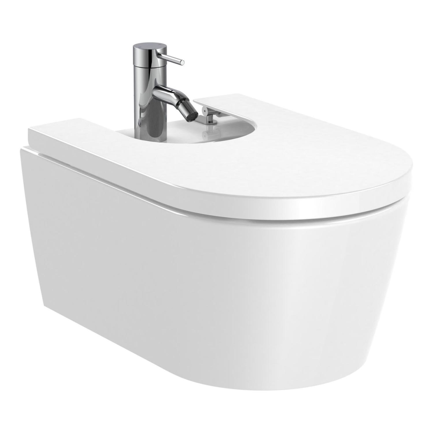 Roca A357525000 - Závesný bidet INSPIRA keramika/biela