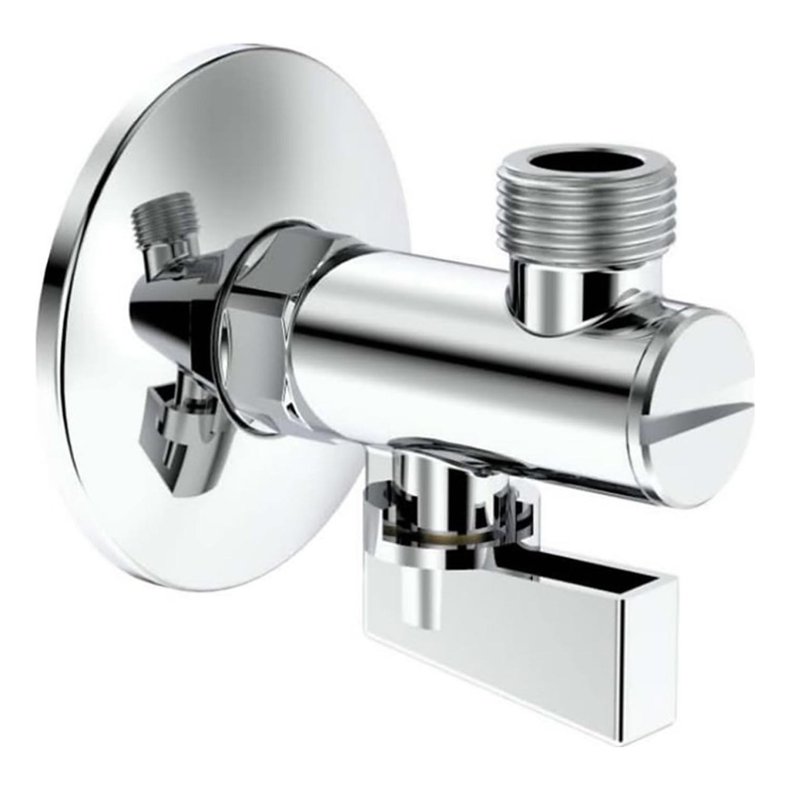 Roca A525168200 - Rohový ventil AQUA, lesklý chróm