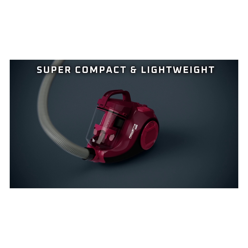 Rowenta - Bezsáčkový vysávač SWIFT POWER CYCLONIC 1,2l 750W/230V červená